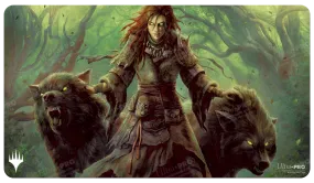 Commander Legends: Battle for Baldur's Gate Faldorn, Dread Wolf Herald Standard Gaming Playmat for Magic: The Gathering