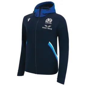 2022-2023 Scotland Warm Up Hoodie Anthem Jacket (Navy)