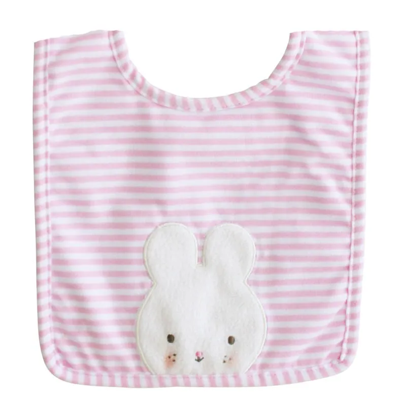 Alimrose - Baby Bunny Bib Pink