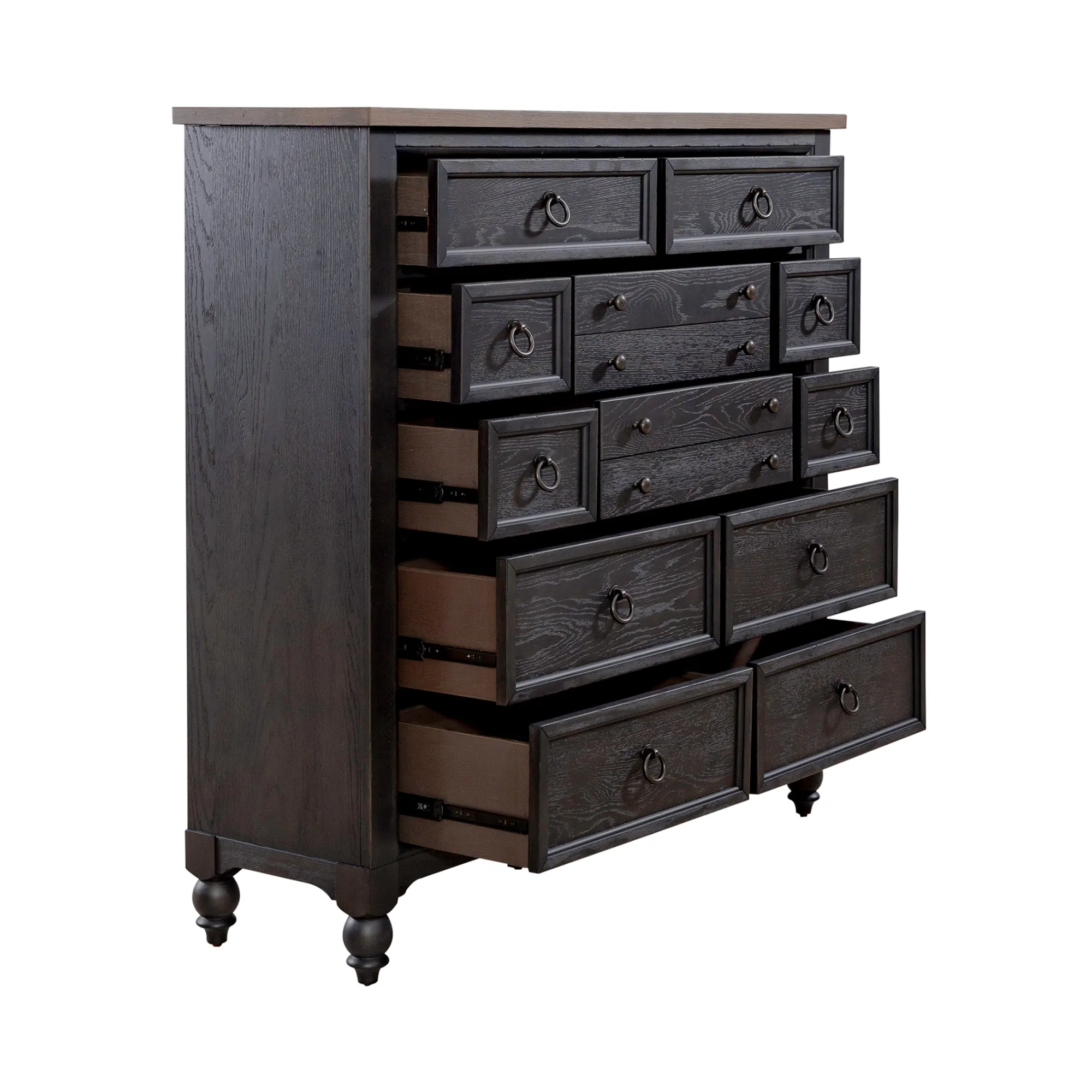 Americana Farmhouse 615-BR32 12 Drawer Chesser