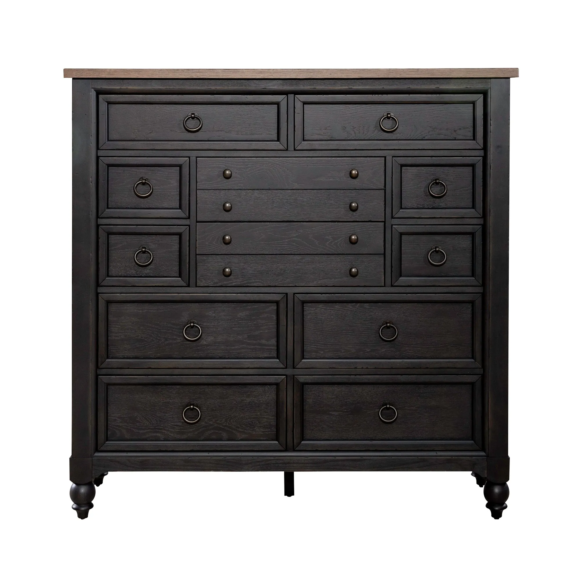 Americana Farmhouse 615-BR32 12 Drawer Chesser