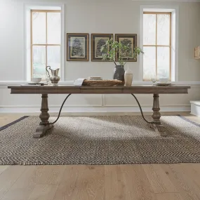 Americana Farmhouse 615-DR-TRS Trestle Table