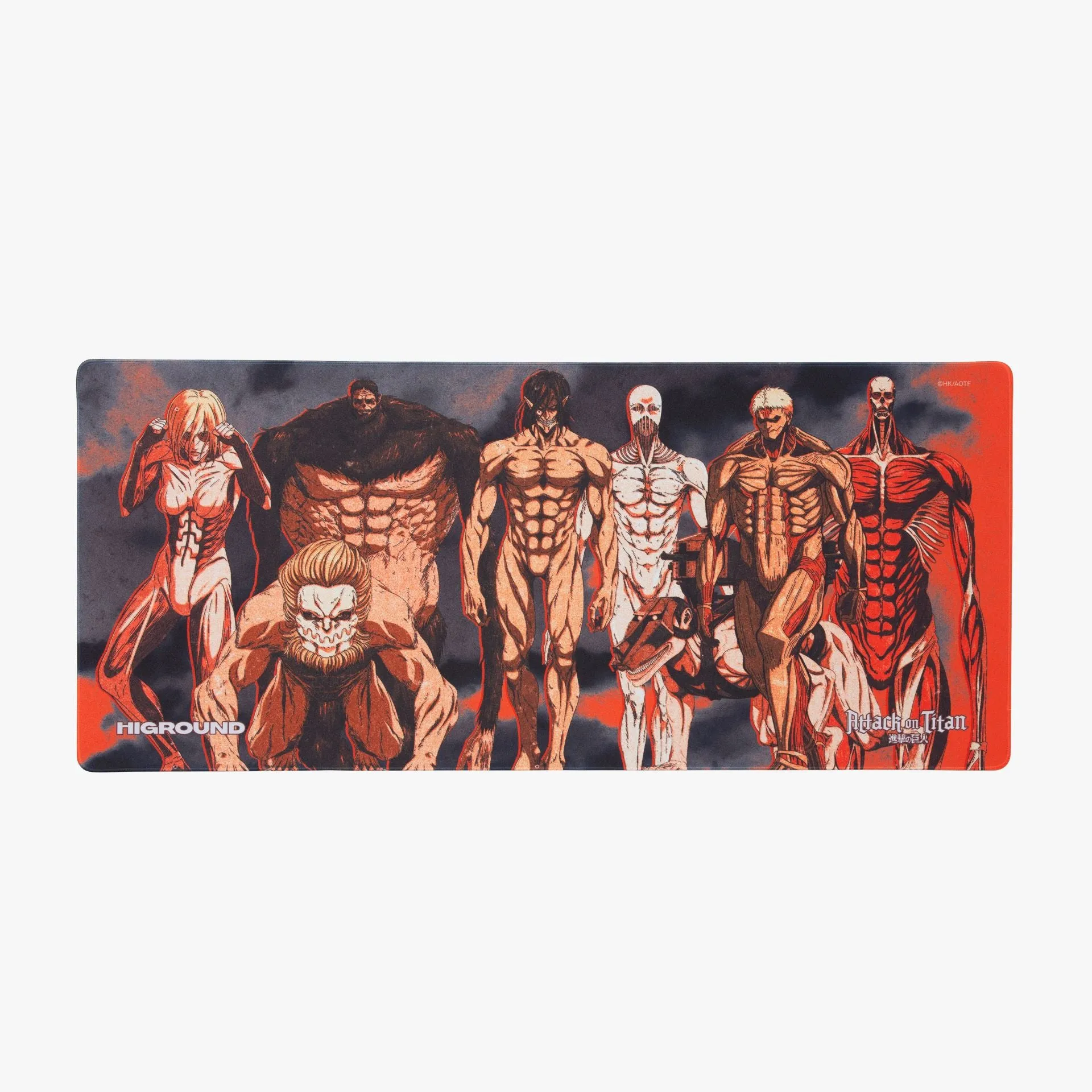 AOT2 x HG Mousepad XL - ALL TITANS