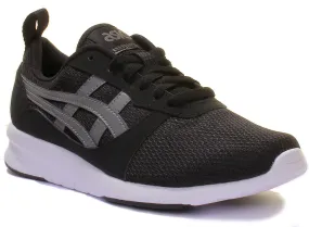 Asics Lyte Jogger In Black White