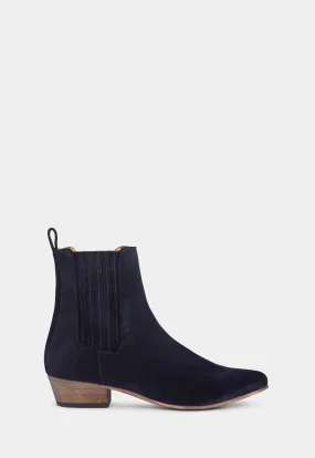 Bailey Suede - Midnight Blue