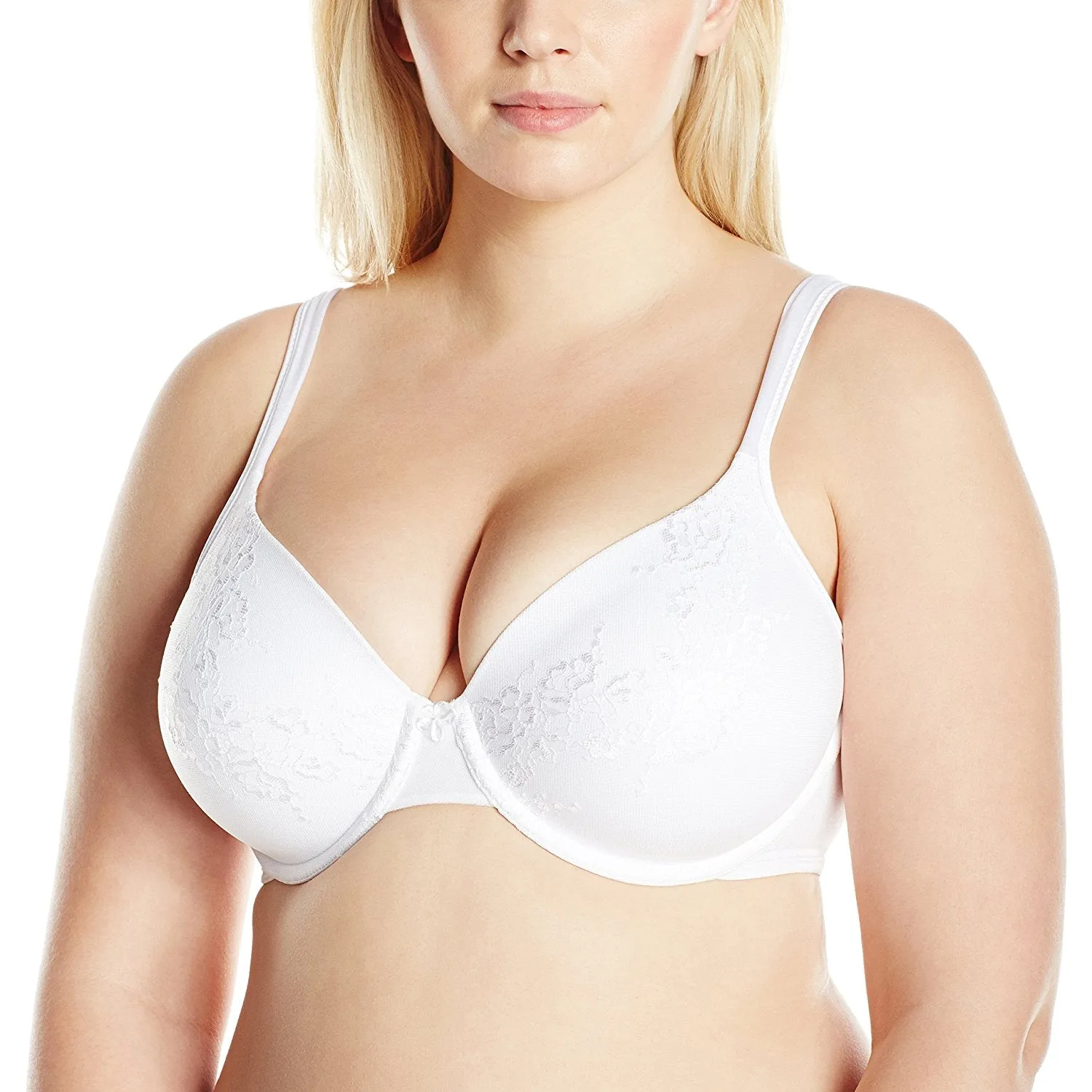 Bali Designs Women's Bali Lace Desire Natural Lift Underwire