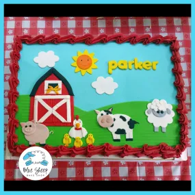 Barnyard Farm Cake