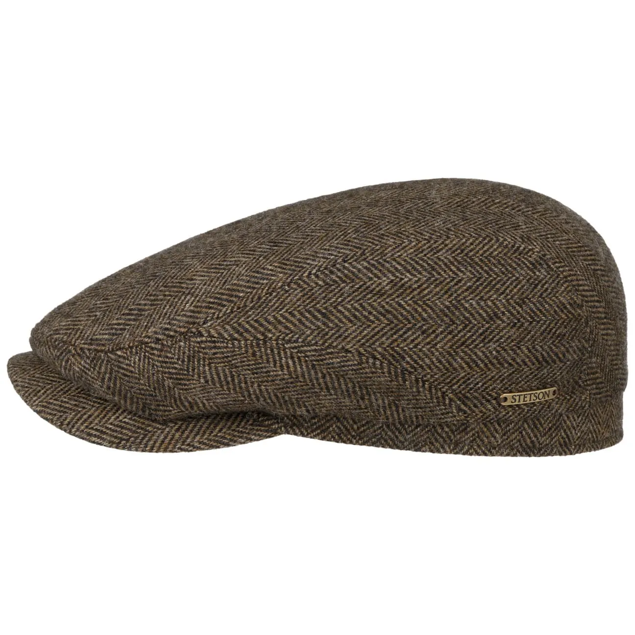 Belfast Classic Wool Flat Cap by Stetson