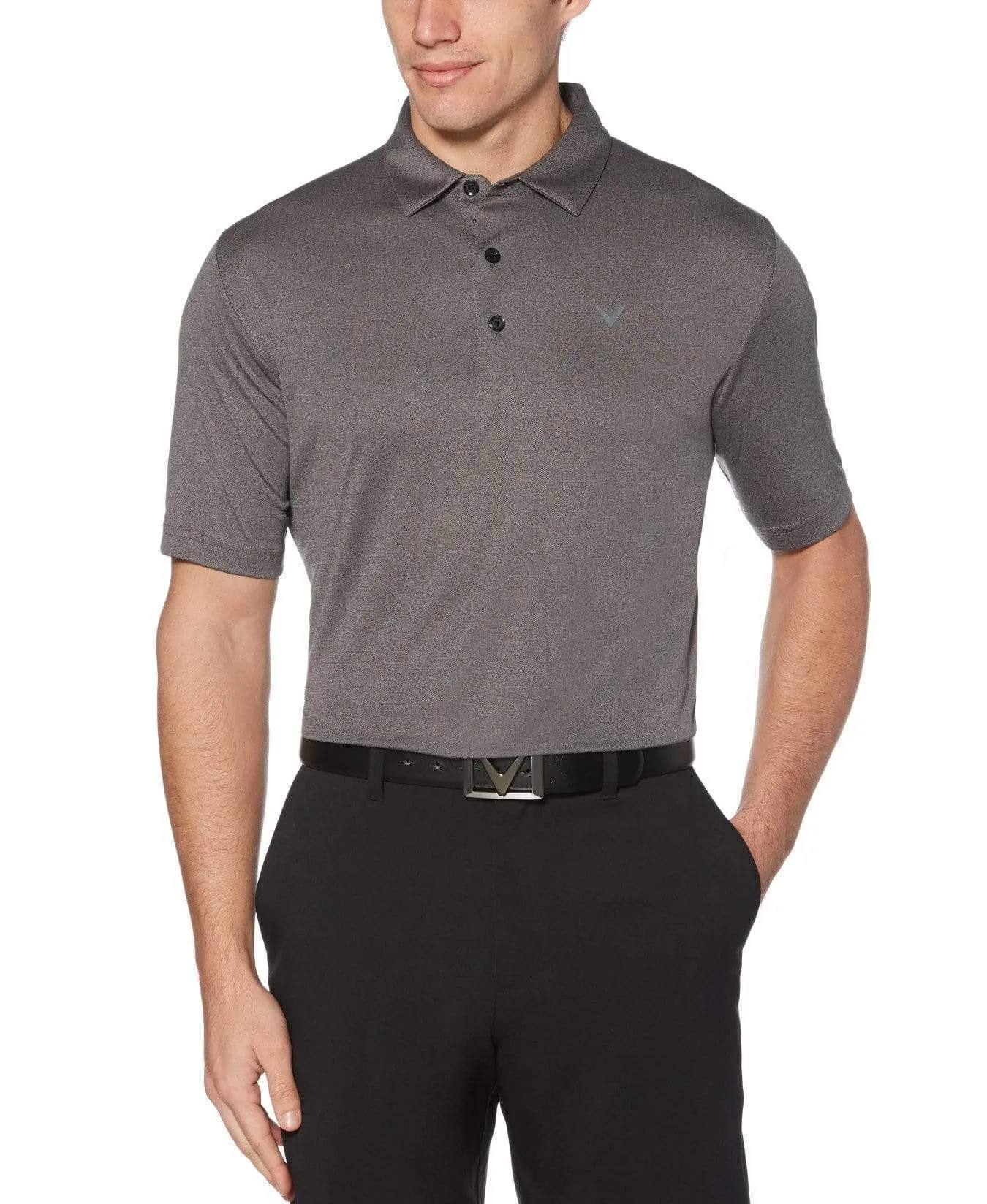 Big & Tall Birdseye Swing Tech™ Polo