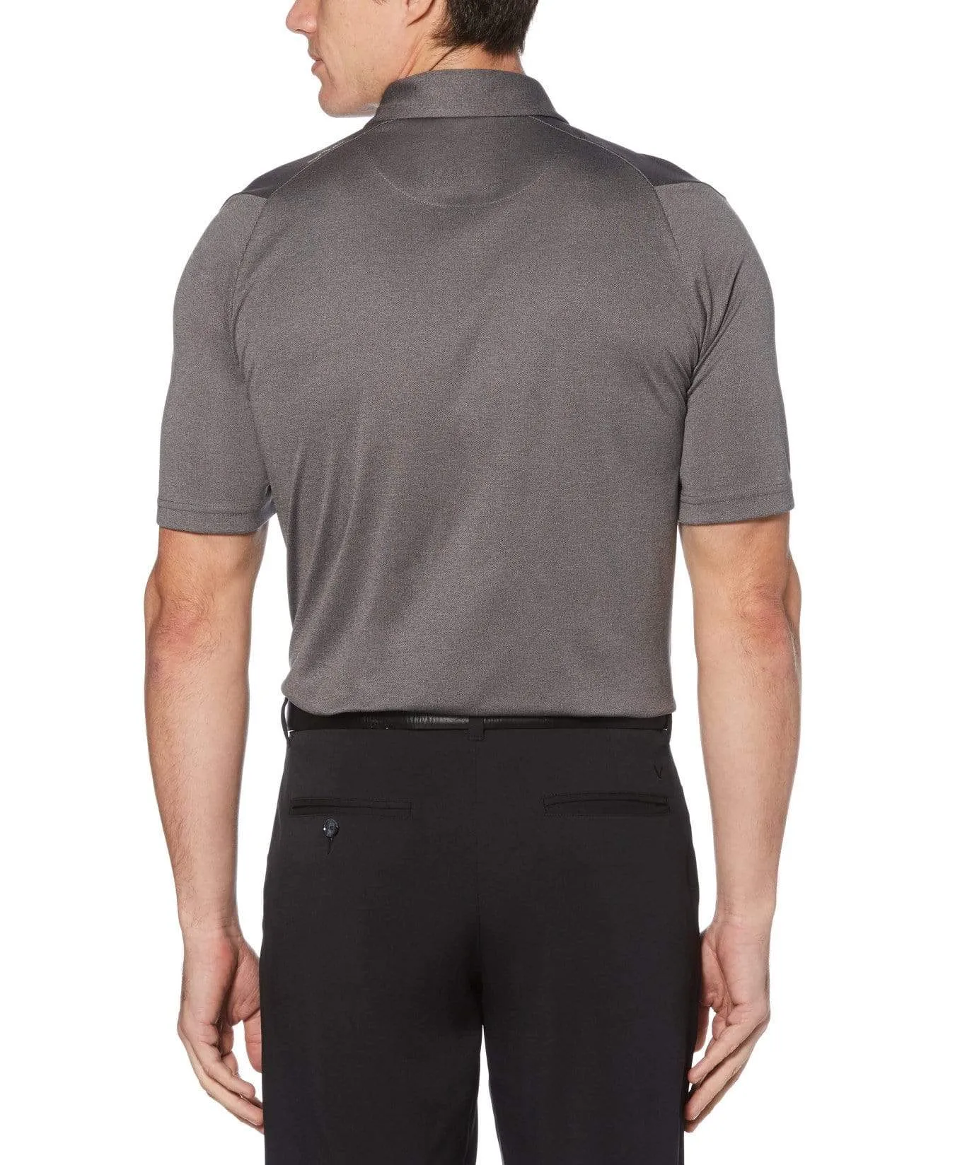 Big & Tall Birdseye Swing Tech™ Polo