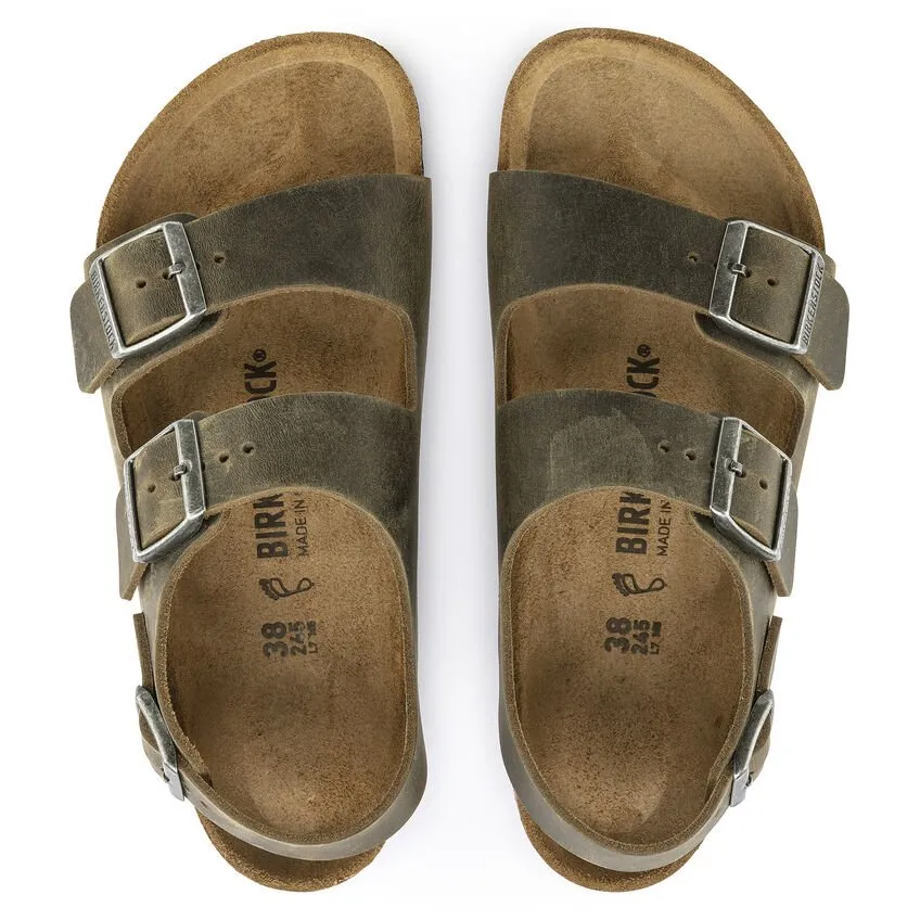 Birkenstock Milano BS Faded Khaki