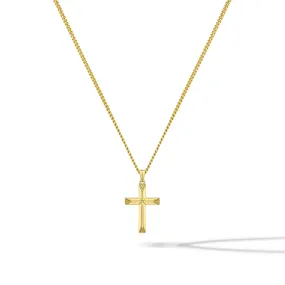 Cross Pendant - 14K Gold