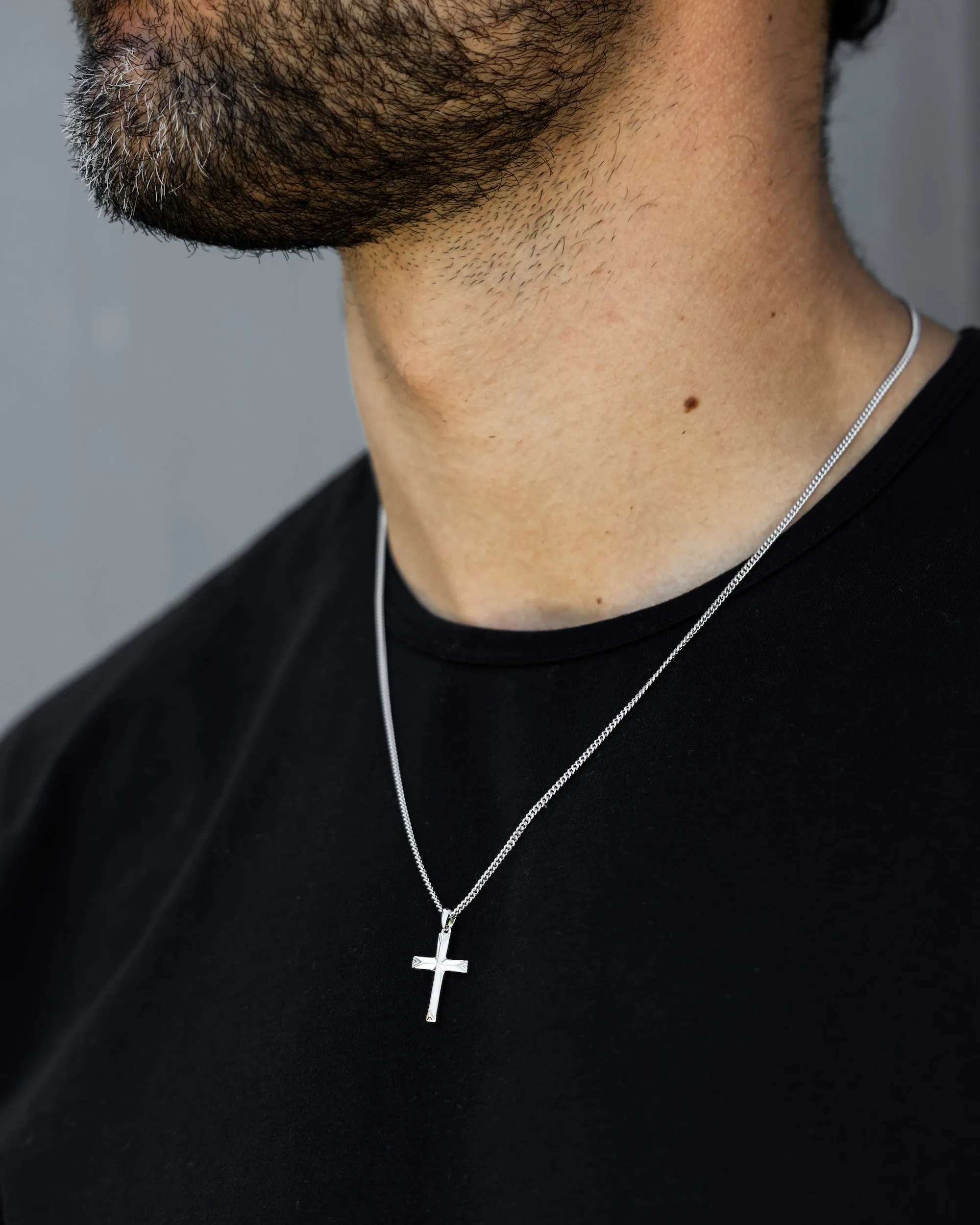 Cross Pendant - Sterling Silver