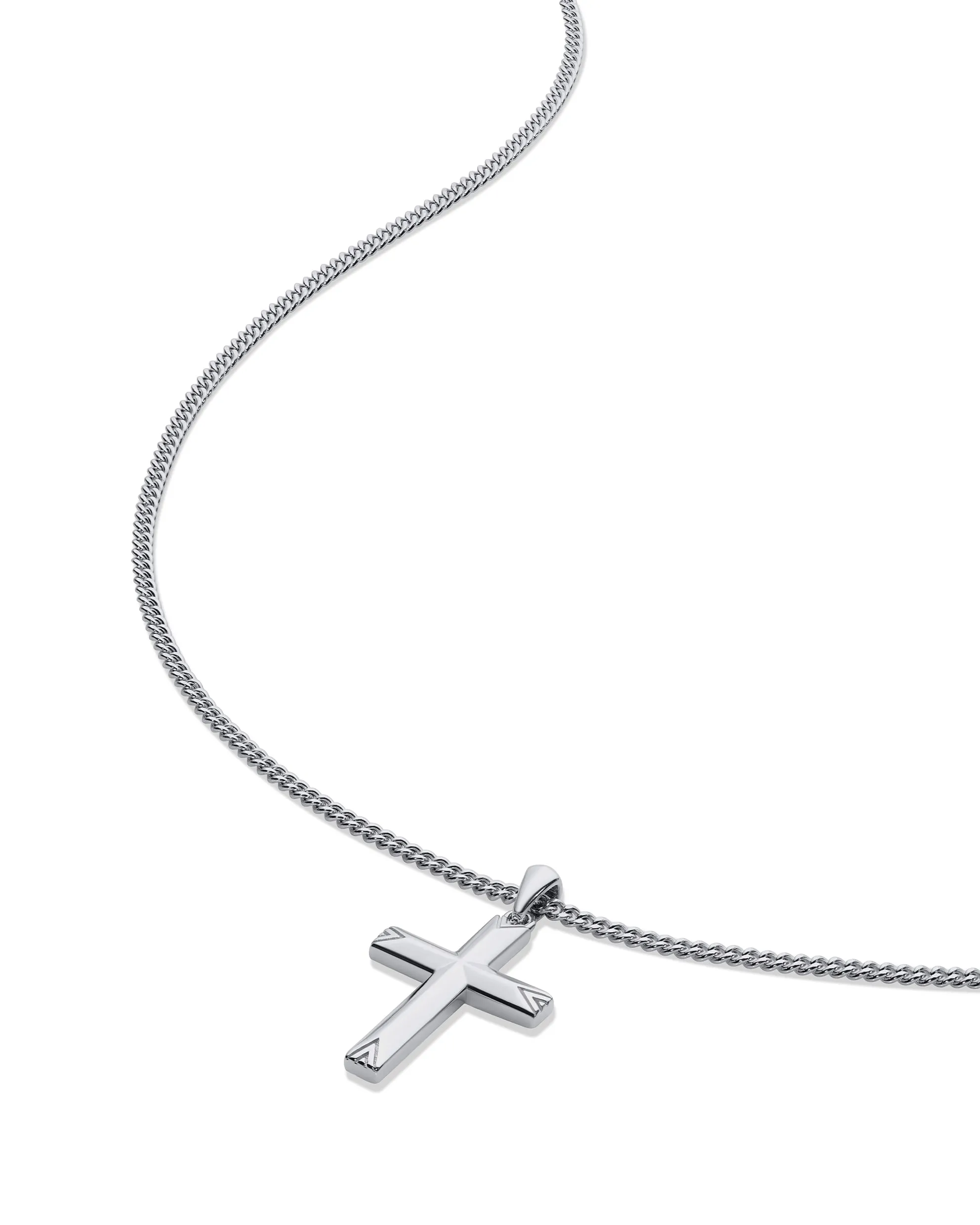 Cross Pendant - Sterling Silver