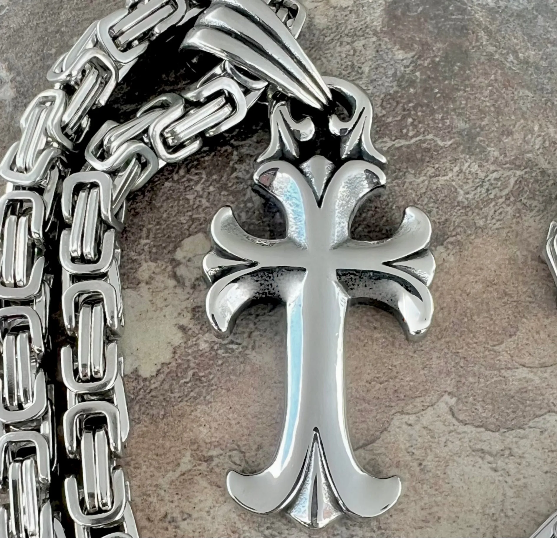 Cross - Sanity's Cross Pendant - Necklace (435)