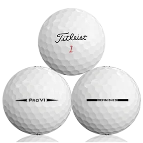 Custom Titleist Pro V1X 2020 Refinished (Straight Line)