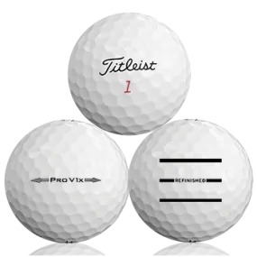 Custom Titleist Pro V1X Refinished (Triple-Line)