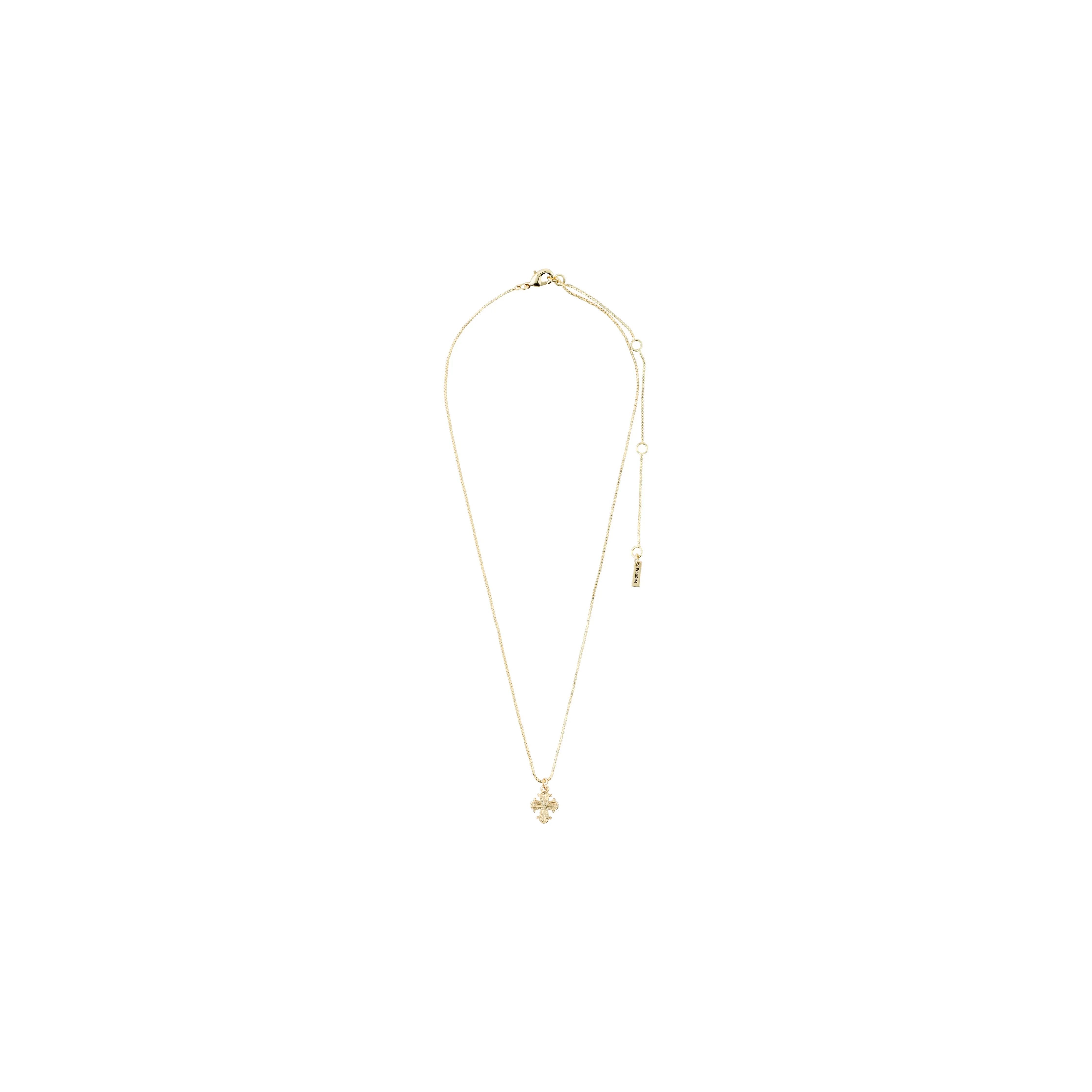 DAGMAR recycled mini pendant necklace gold-plated