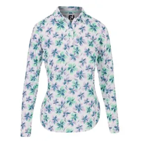 FootJoy Long Sleeve Floral Sun Shirt