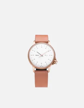 M12 Swiss Rose|White Salmon Leather