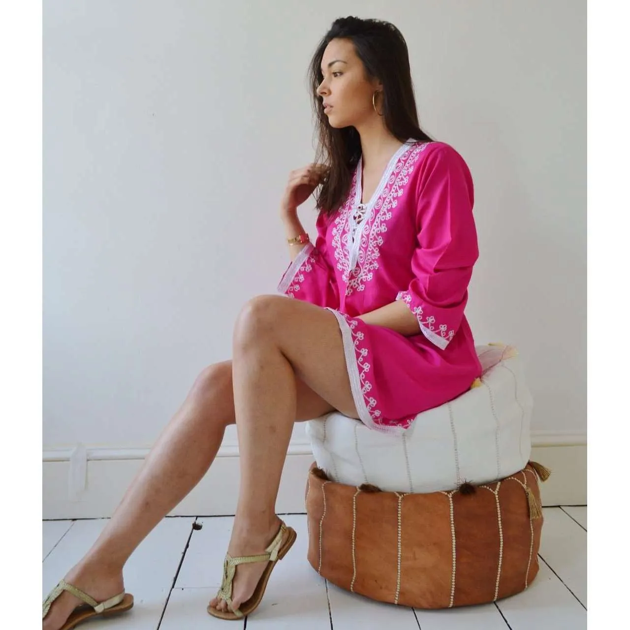 Pink Traditional Marrakech Tunic