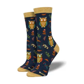 Socksmith Cute Hoot Crew Sock