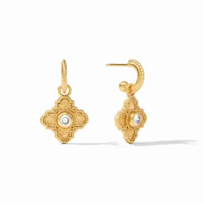 Theodora Hoop & Charm Earring